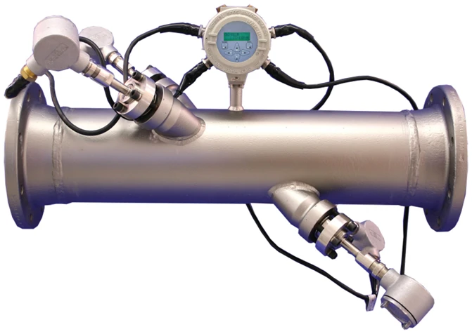 Mengdemåling gass i rør, ultralyd flow transmitter. XGM868i - Bilde 2