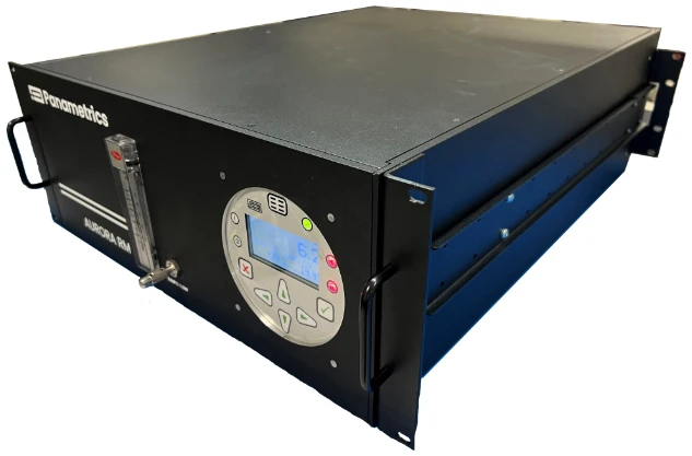 TDLAS, rack montert fuktighets analysator for gass. Aurora RM.