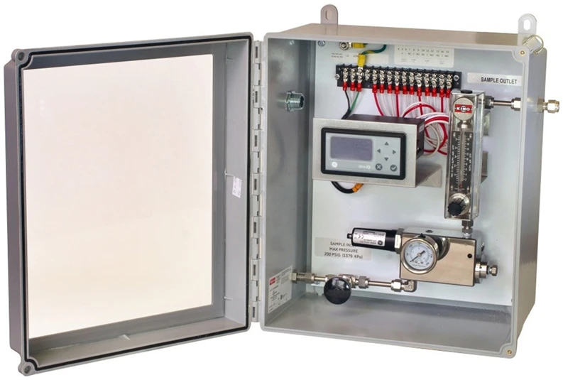 Fuktighets analysator løsning i skap, fabrikk montert. air.IQ