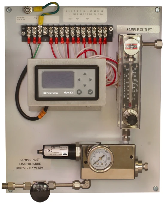 Fuktighets analysator løsning i skap, fabrikk montert. air.IQ - Bilde 2