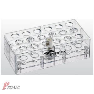 Stativ for prøverør fra Sysmex Partec